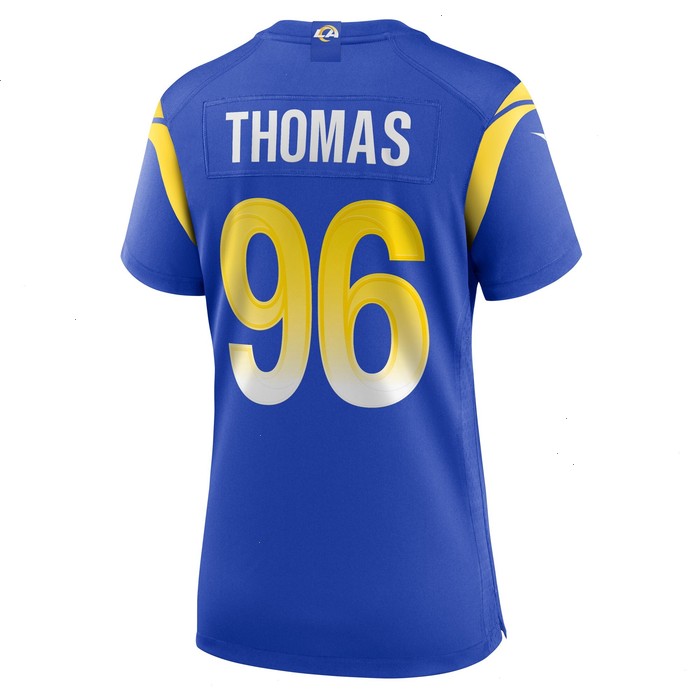 Keir Thomas Los Angeles Rams Nike Women's Game Player Jersey - Royal