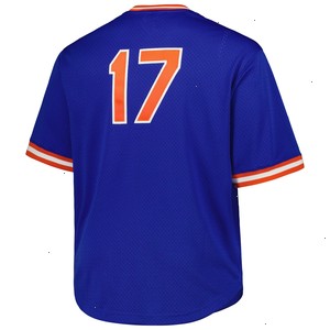 Keith Hernandez New York Mets Mitchell & Ness 1986 Cooperstown Collection Mesh Pullover Jersey - Royal