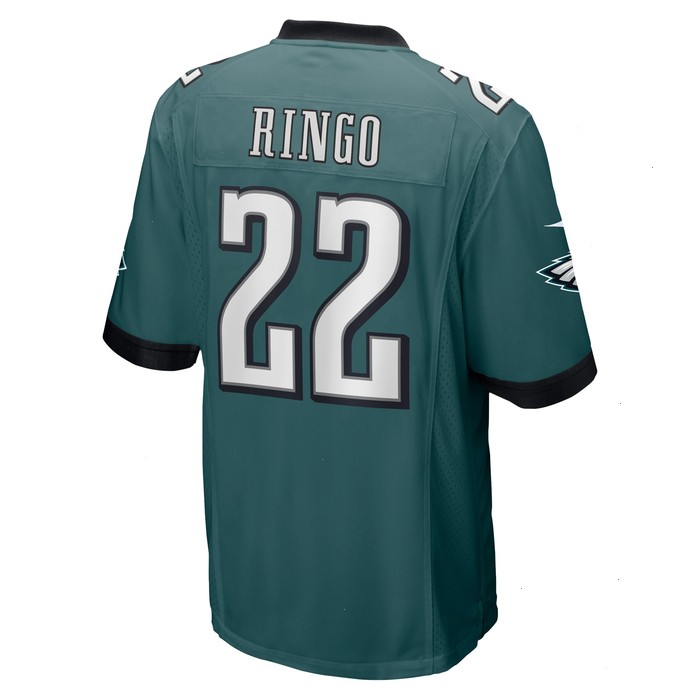 Kelee Ringo Philadelphia Eagles Nike Team Game Jersey - Midnight Green