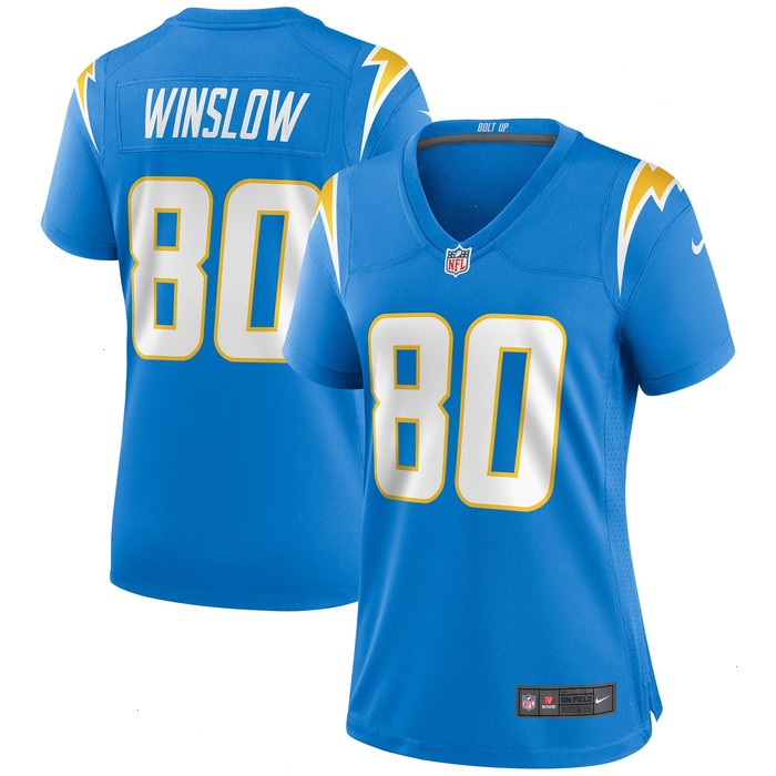 Kellen Winslow Los Angeles Chargers Nike Women's Game Retired Player Jersey - Powder Blue