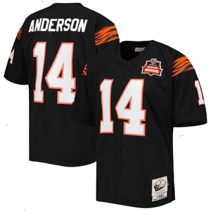 Ken Anderson Cincinnati Bengals Mitchell & Ness 1981 Authentic Retired Player Jersey - Black