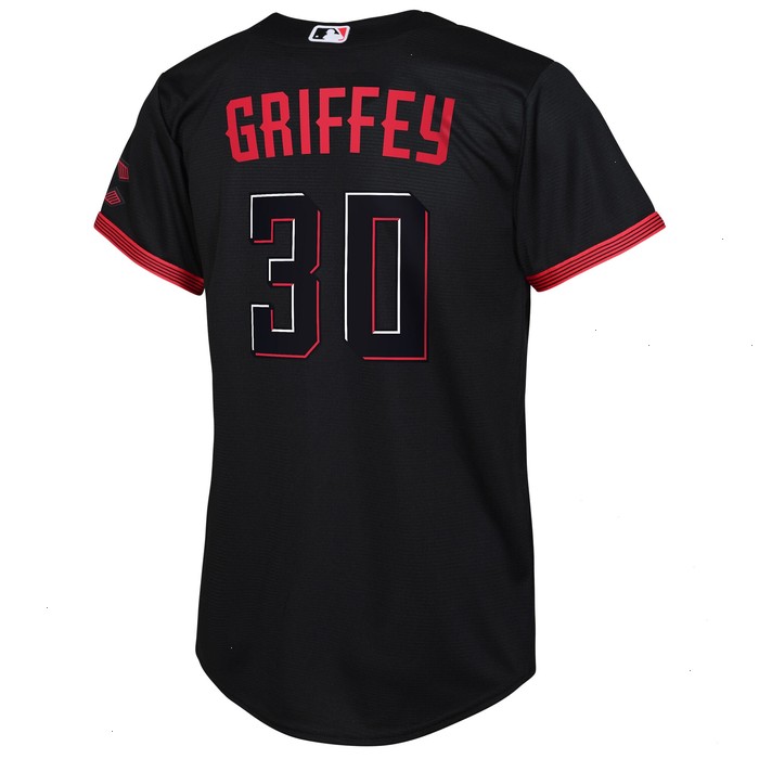 Ken Griffey Jr. Cincinnati Reds Nike Toddler 2023 City Connect Replica Player Jersey - Black