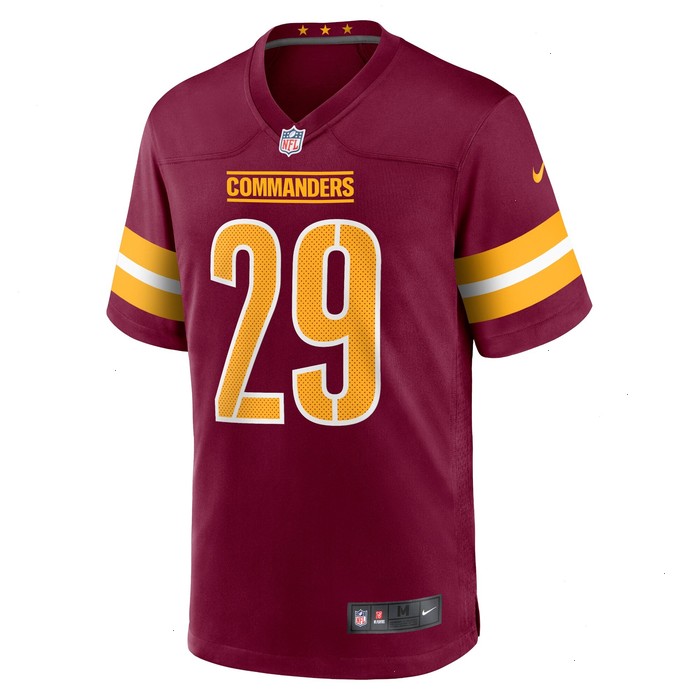 Kendall Fuller Washington Commanders Nike Game Jersey - Burgundy