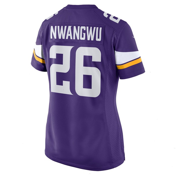 Kene Nwangwu Minnesota Vikings Nike Women's Game Jersey - Purple