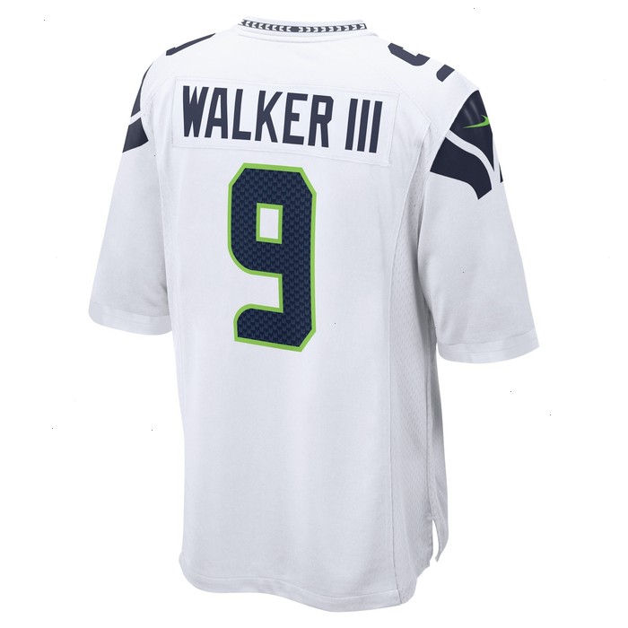 Kenneth Walker III Seattle Seahawks Nike Away Game Player Jersey - White