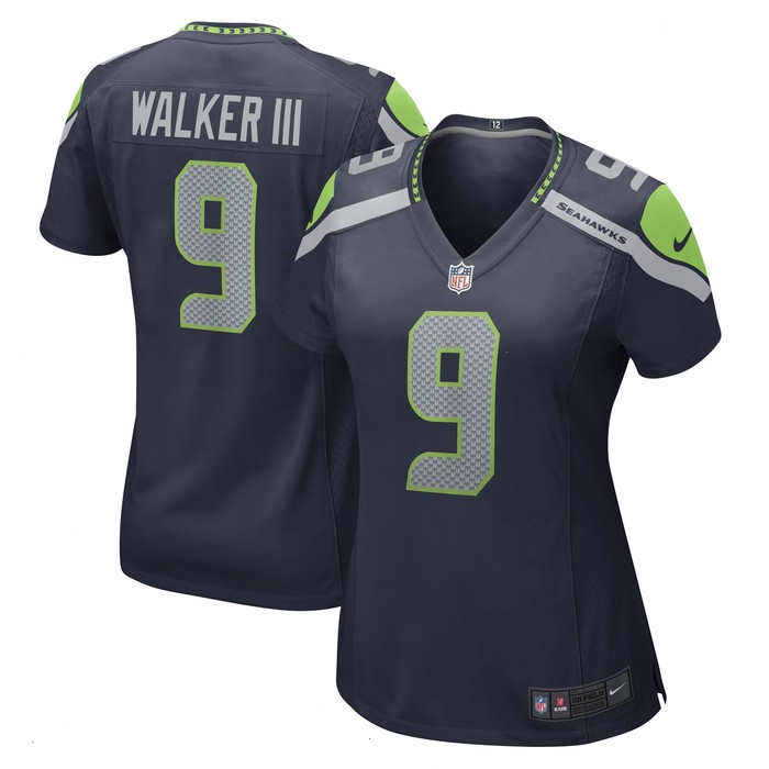 Kenneth Walker III Seattle Seahawks Nike Women's Player Jersey - Navy