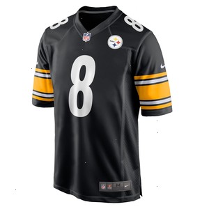 Kenny Pickett Pittsburgh Steelers Nike Player Game Jersey - Black