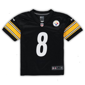 Kenny Pickett Pittsburgh Steelers Nike Preschool Game Jersey - Black