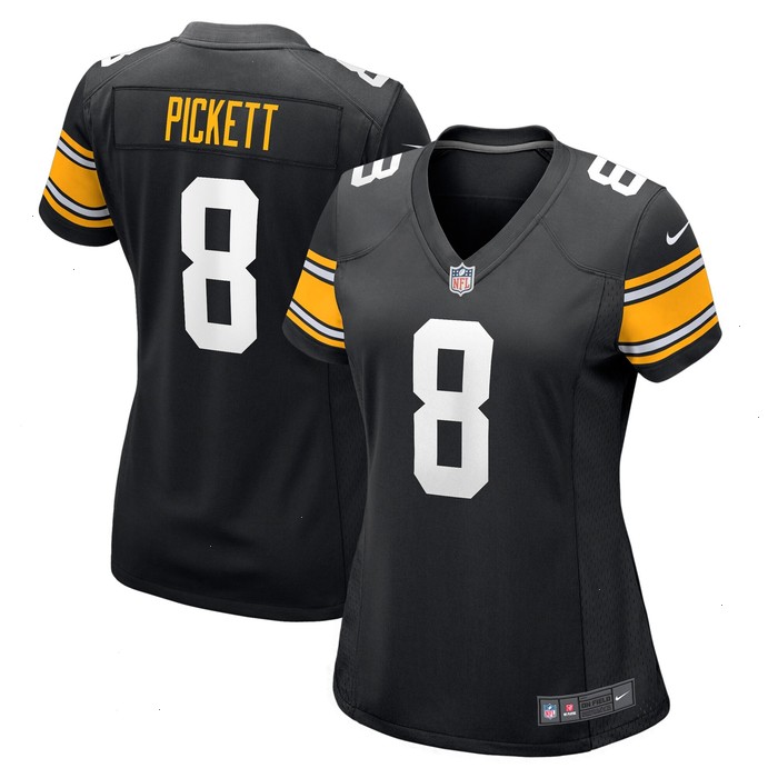 Kenny Pickett Pittsburgh Steelers Nike Women's Alternate Game Jersey - Black