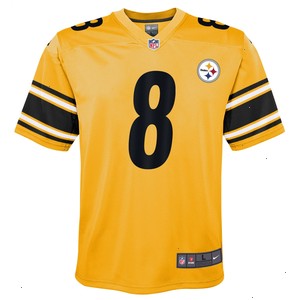 Kenny Pickett Pittsburgh Steelers Nike Youth Inverted Game Jersey - Gold