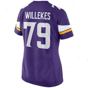 Kenny Willekes Minnesota Vikings Nike Women's Game Jersey - Purple