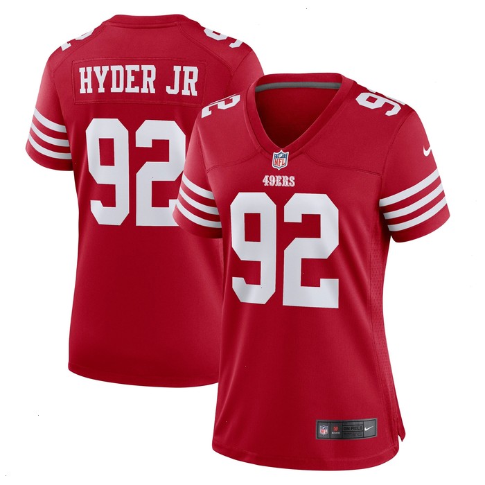 Kerry Hyder Jr. San Francisco 49ers Nike Women's Game Player Jersey - Scarlet