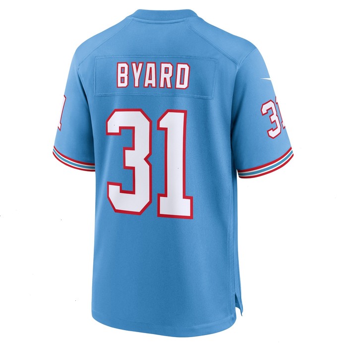 Kevin Byard Tennessee Titans Nike Oilers Throwback Alternate Game Player Jersey - Light Blue