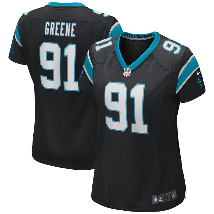 Kevin Greene Carolina Panthers Nike Women's Game Retired Player Jersey - Black