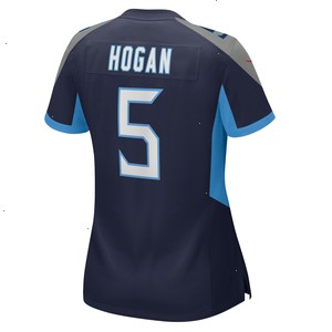 Kevin Hogan Tennessee Titans Nike Women's Home Game Player Jersey - Navy