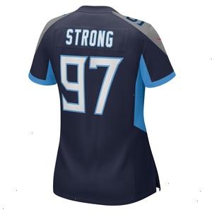 Kevin Strong Tennessee Titans Nike Women's Game Player Jersey - Navy