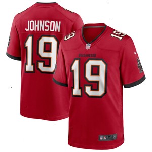 Keyshawn Johnson Tampa Bay Buccaneers Nike Game Retired Player Jersey - Red