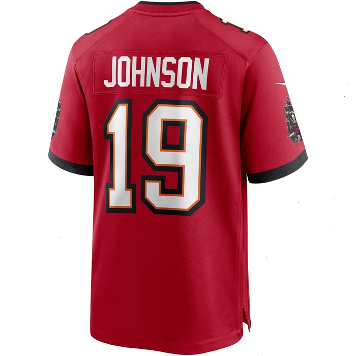 Keyshawn Johnson Tampa Bay Buccaneers Nike Game Retired Player Jersey - Red