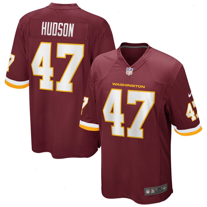 Khaleke Hudson Washington Football Team Nike Game Player Jersey - Burgundy