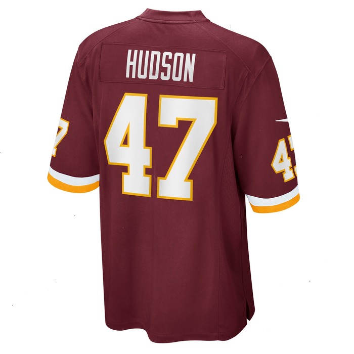 Khaleke Hudson Washington Football Team Nike Game Player Jersey - Burgundy