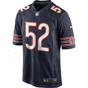 Khalil Mack Chicago Bears Nike Game Jersey - Navy