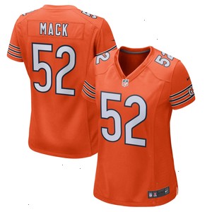 Khalil Mack Chicago Bears Nike Women's Game Jersey - Orange