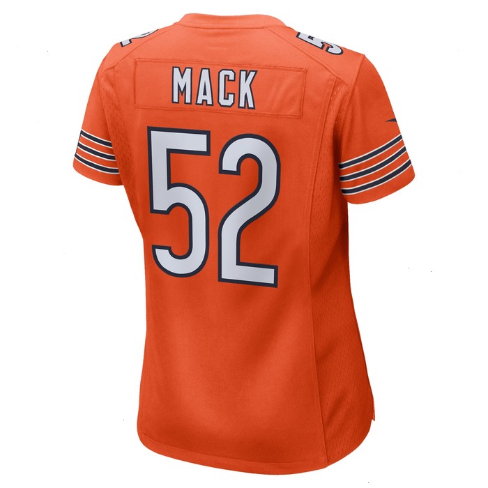 Khalil Mack Chicago Bears Nike Women's Game Jersey - Orange