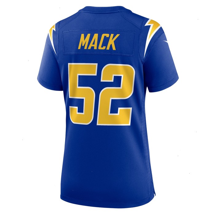 Khalil Mack Los Angeles Chargers Nike Women's Alternate Game Jersey - Royal