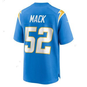 Khalil Mack Los Angeles Chargers Nike Youth Game Jersey - Powder Blue