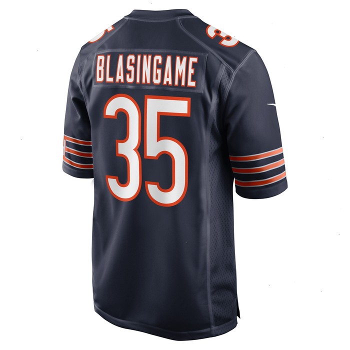 Khari Blasingame Chicago Bears Nike Game Player Jersey - Navy