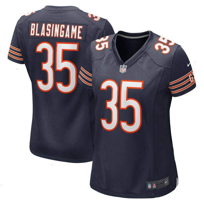 Khari Blasingame Chicago Bears Nike Women's Game Player Jersey - Navy