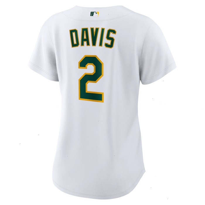 Khris Davis Oakland Athletics Nike Women's Home Replica Player Jersey - White