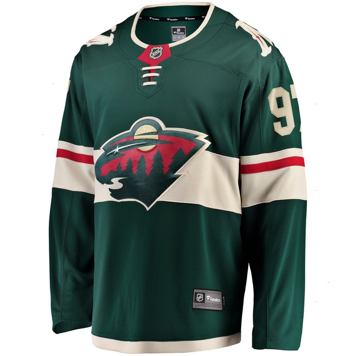 Kirill Kaprizov Minnesota Wild Fanatics Branded Home Breakaway Replica Jersey - Green