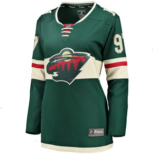 Kirill Kaprizov Minnesota Wild Fanatics Branded Women's Home Breakaway Replica Jersey - Green