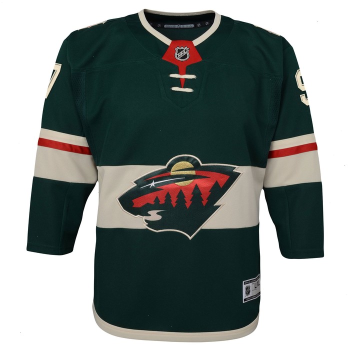 Kirill Kaprizov Minnesota Wild Youth Home Premier Player Jersey - Green