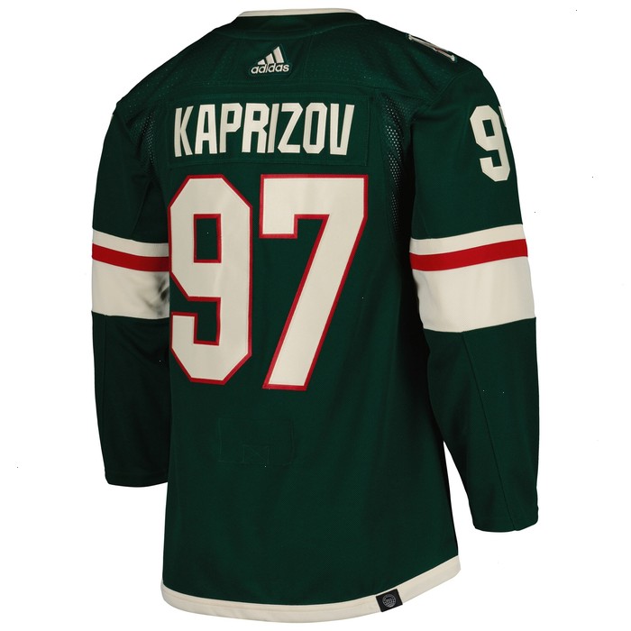 Kirill Kaprizov Minnesota Wild adidas Home Primegreen Authentic Pro Player Jersey - Green