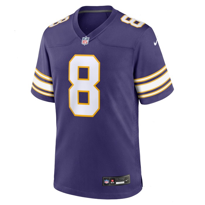 Kirk Cousins Minnesota Vikings Nike Classic Player Game Jersey - Purple