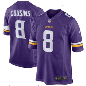 Kirk Cousins Minnesota Vikings Nike Youth Game Jersey - Purple V1