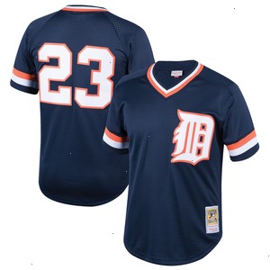 Kirk Gibson Detroit Tigers Mitchell & Ness Youth Cooperstown Collection Mesh Batting Practice Jersey - Navy