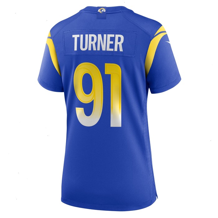 Kobie Turner Los Angeles Rams Nike Women's Home Game Jersey - Royal