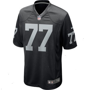 Kolton Miller Las Vegas Raiders Nike Game Player Jersey - Black