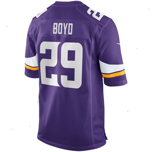 Kris Boyd Minnesota Vikings Nike Game Jersey - Purple