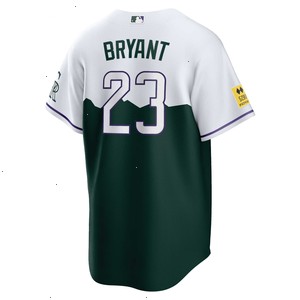 Kris Bryant Colorado Rockies Nike 2022 City Connect Replica Player Jersey - Green