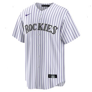 Kris Bryant Colorado Rockies Nike Replica Player Jersey - White/Purple