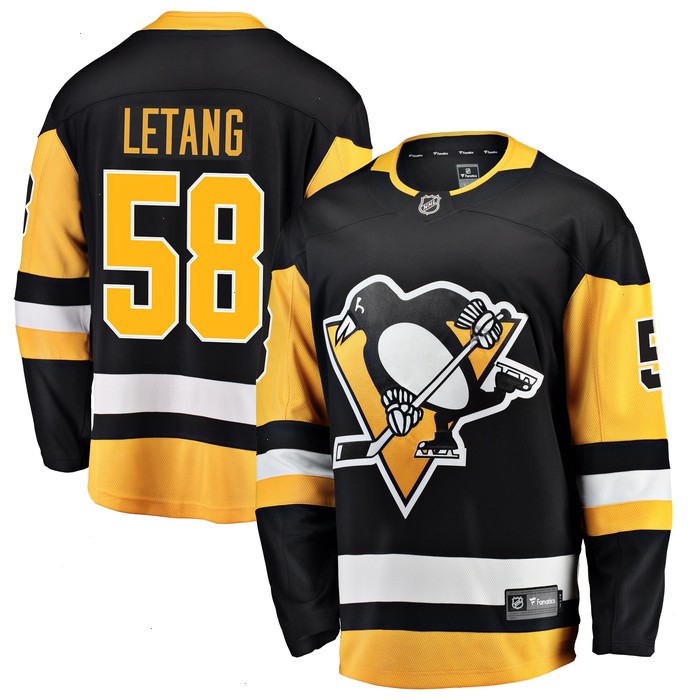 Kris Letang Pittsburgh Penguins Fanatics Branded Breakaway Player Jersey - Black