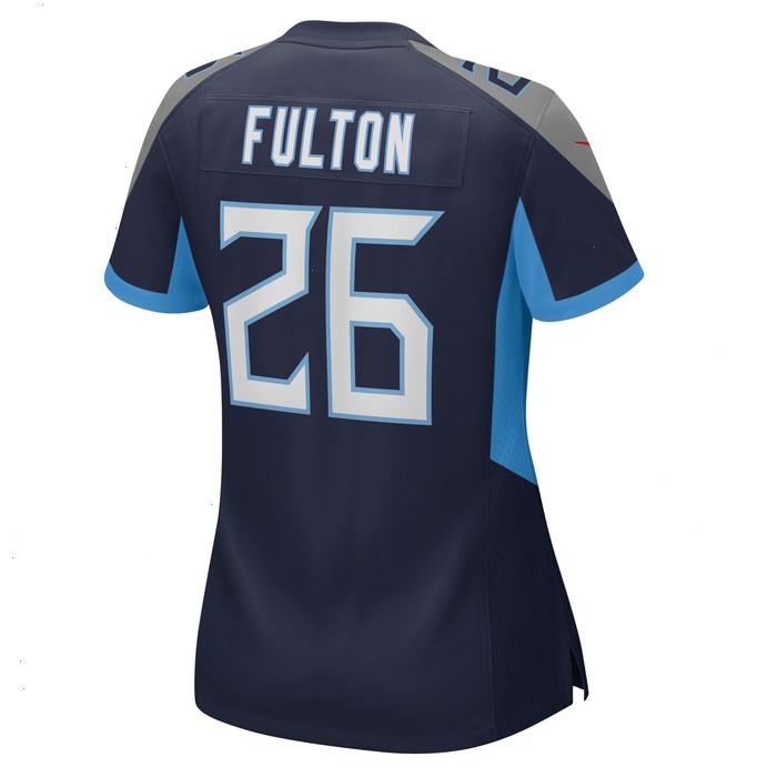 Kristian Fulton Tennessee Titans Nike Women's Game Jersey - Navy