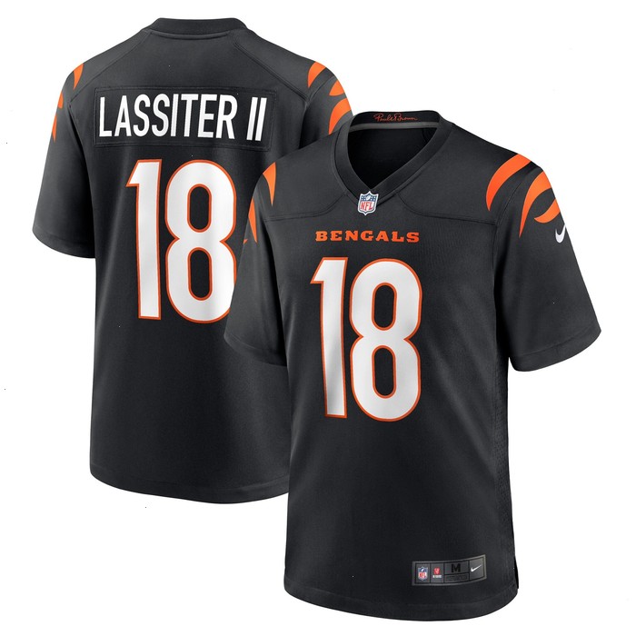 Kwamie Lassiter II Cincinnati Bengals Nike Game Player Jersey - Black