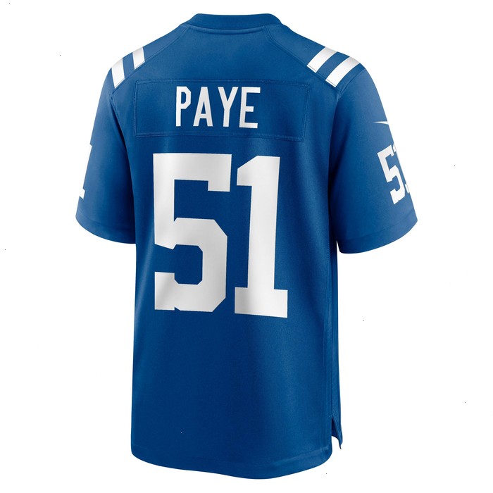 Kwity Paye Indianapolis Colts Nike Game Jersey - Royal