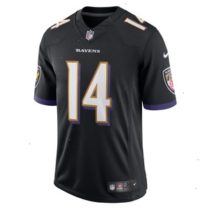 Kyle Hamilton Baltimore Ravens Nike Men's Vapor Limited Jersey - Black