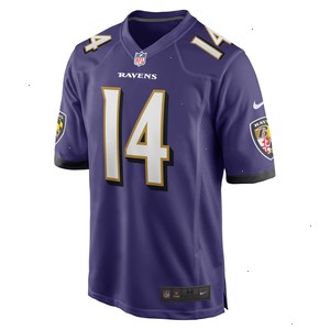 Kyle Hamilton Baltimore Ravens Nike Player Game Jersey - Purple